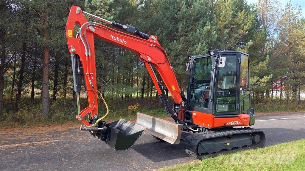 Kubota KX060-5 Мини-экскаваторы