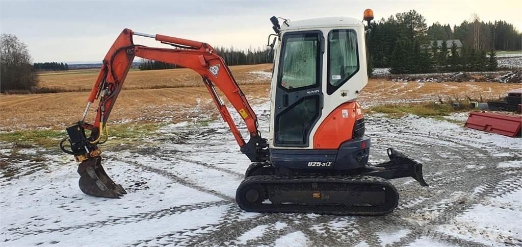 Kubota U25-3 Мини-экскаваторы