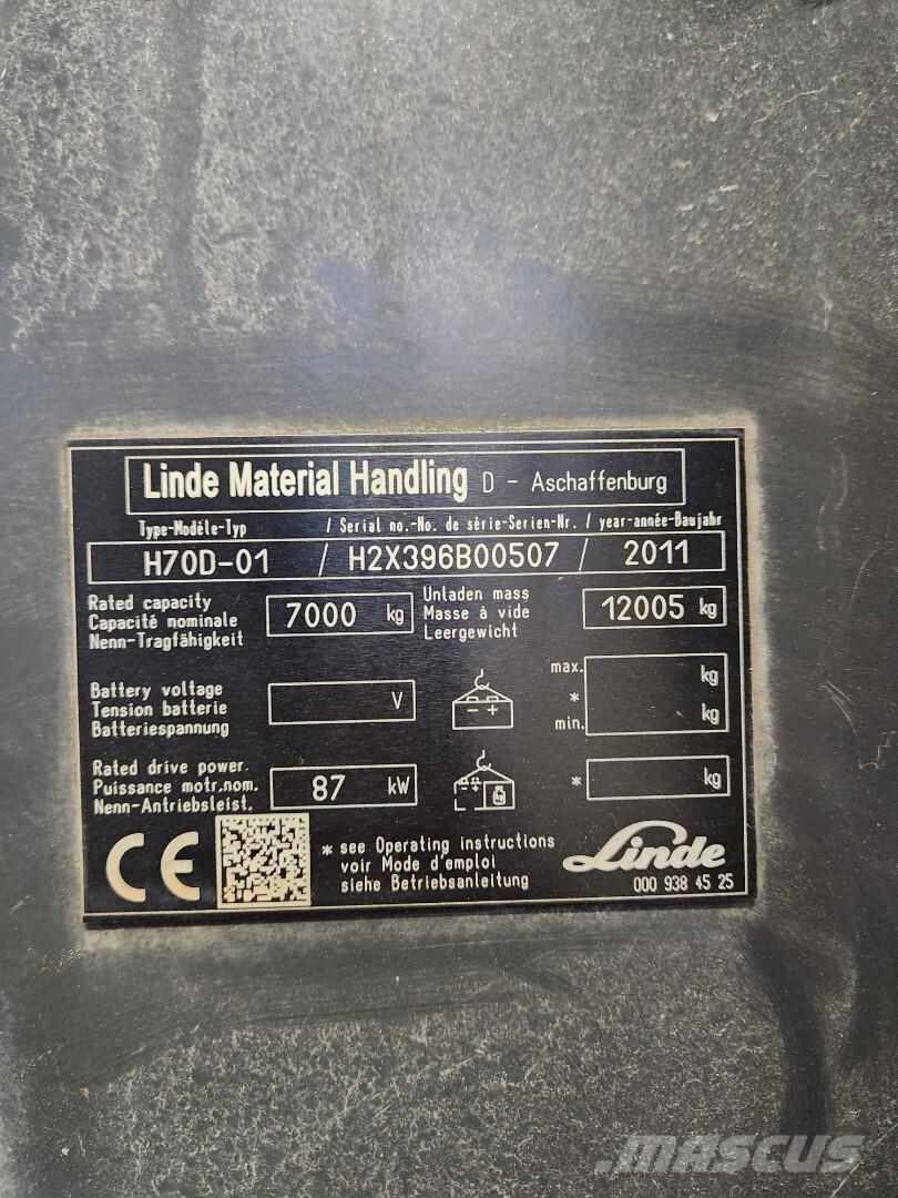 Linde H70D-01 Дизельные погрузчики