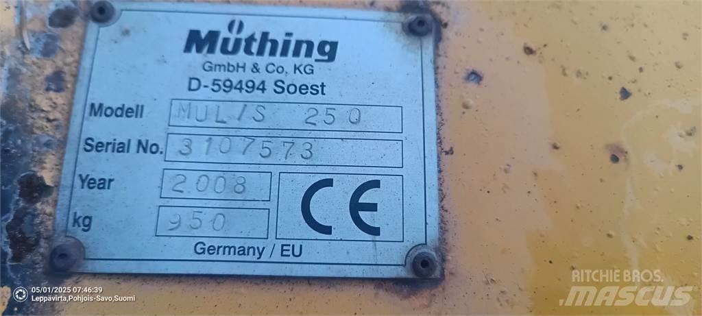 Muthing 250 Роторные косилки