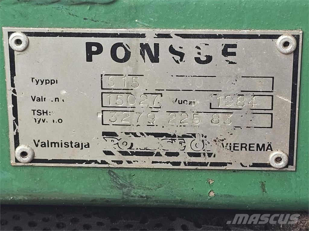 Ponsse S15 Форвардеры