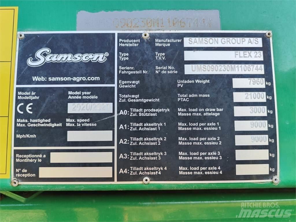 Samson Flex 23 Разбрасыватели органических удобрений
