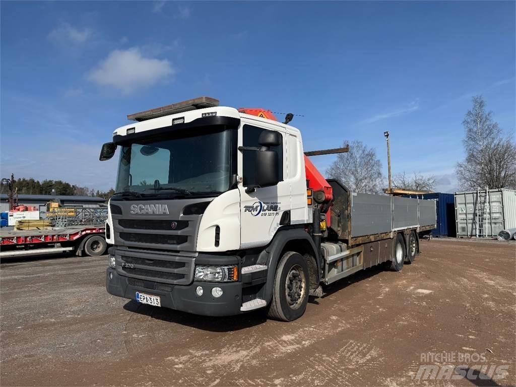 Scania P370 Автомобильные краны