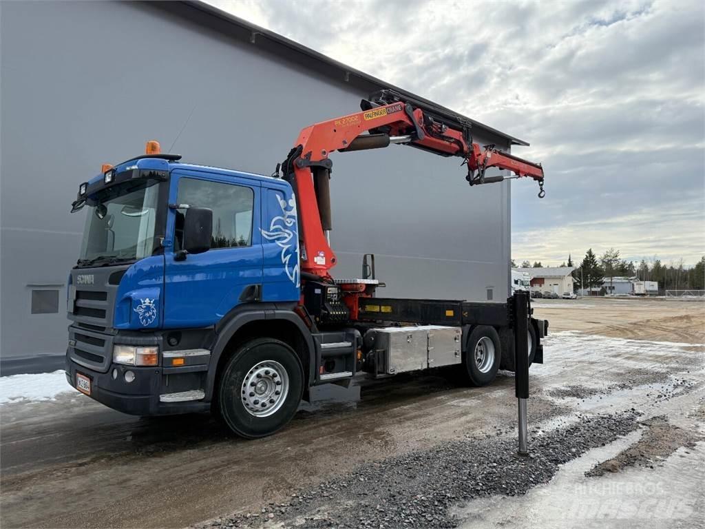 Scania p380 Автомобильные краны