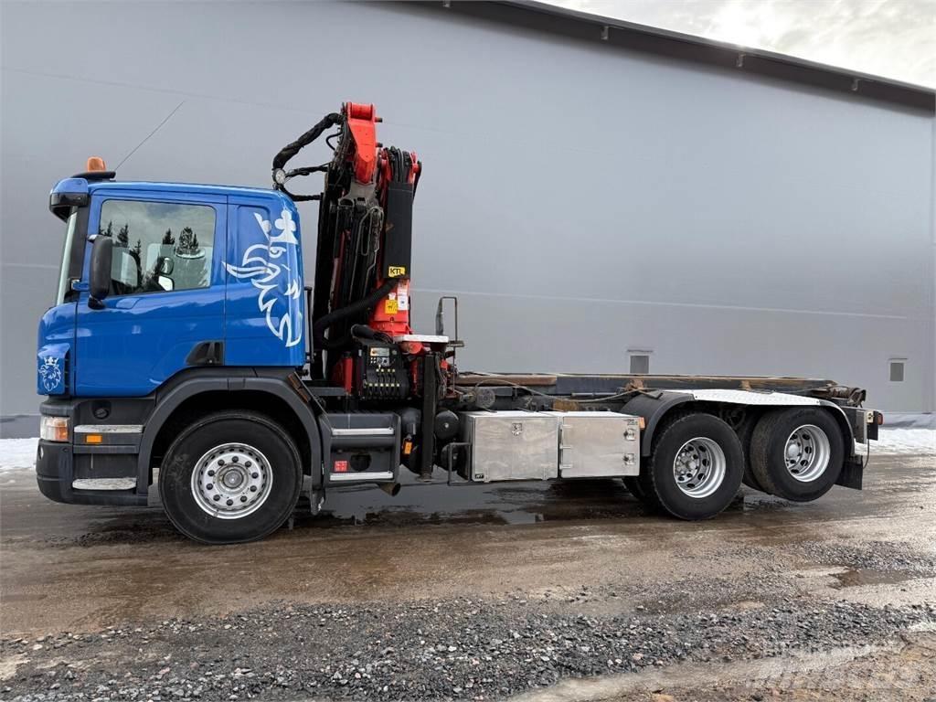 Scania p380 Автомобильные краны