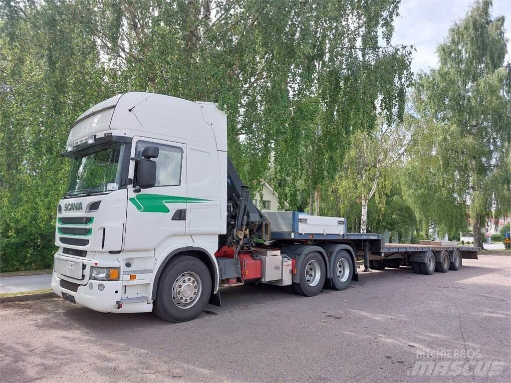 Scania r 560 Автомобильные краны