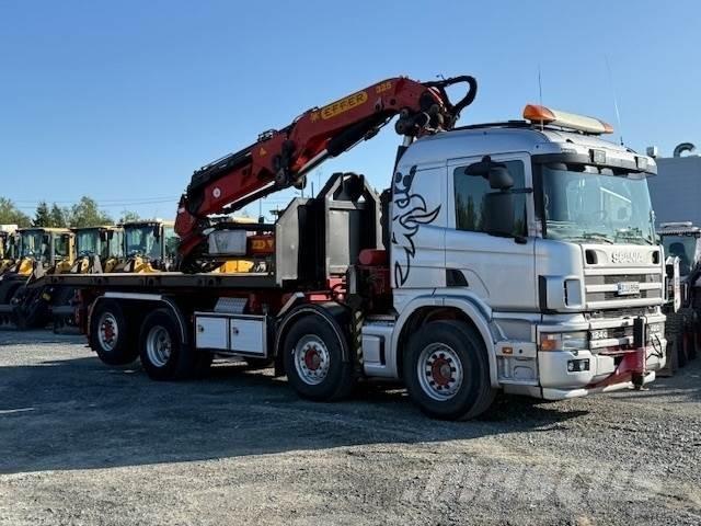 Scania R124G Автомобильные краны
