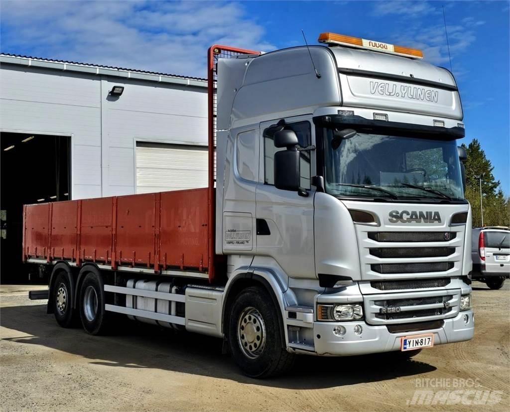 Scania R520 6x2 Грузовики-платформы/боковая разгрузка