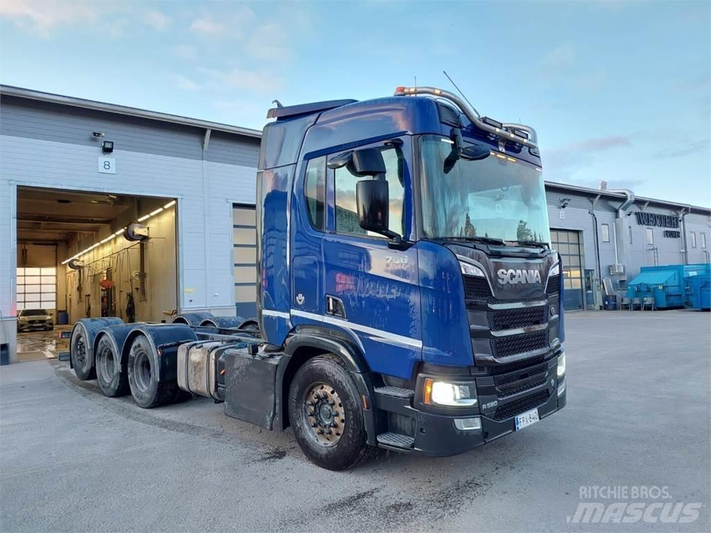 Scania R580 Шасси с кабиной
