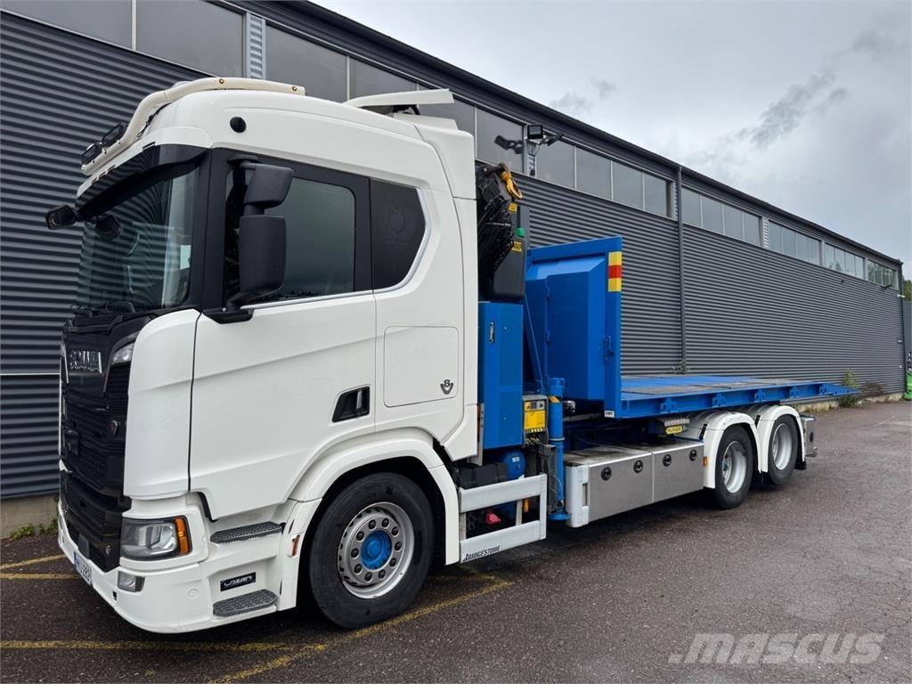 Scania R580 6X2 Автомобильные краны