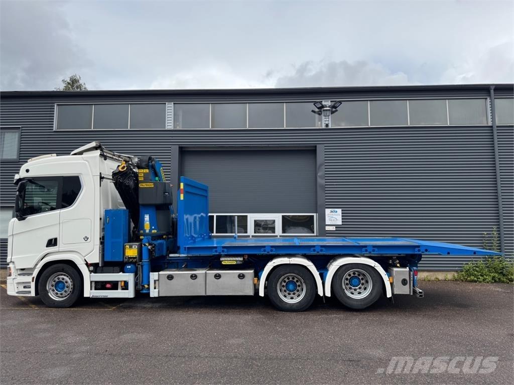 Scania R580 6X2 Автомобильные краны