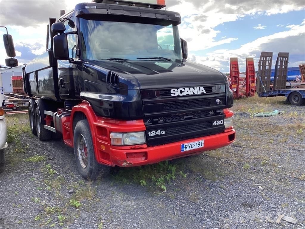 Scania T 124 Грузовики-Самосвалы