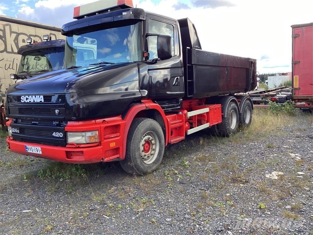 Scania T 124 Грузовики-Самосвалы