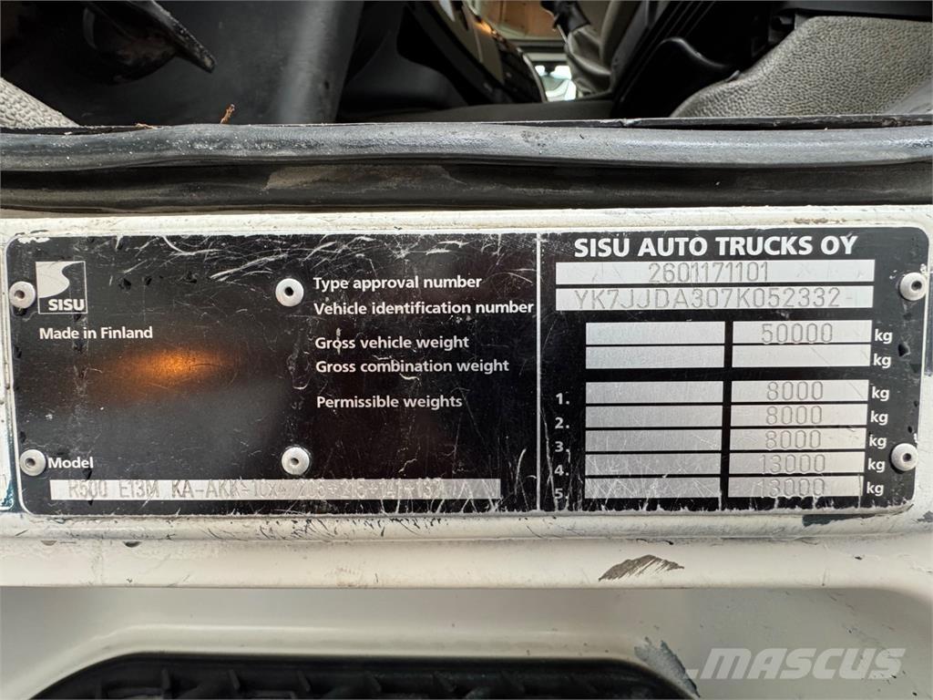 Sisu R500 10x4 Грузовики для лесозаготовок