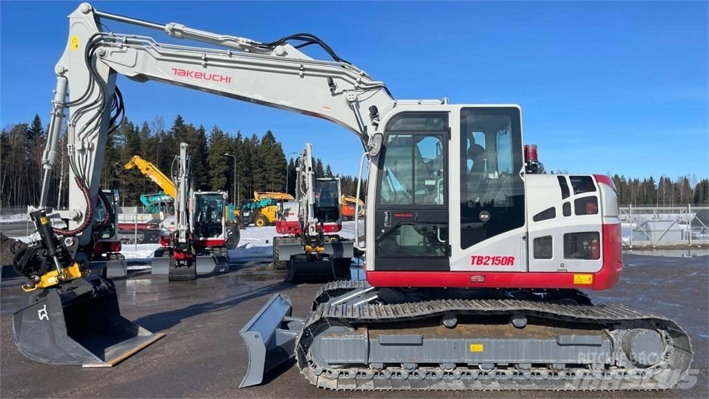 Takeuchi TB2150R Гусеничные экскаваторы