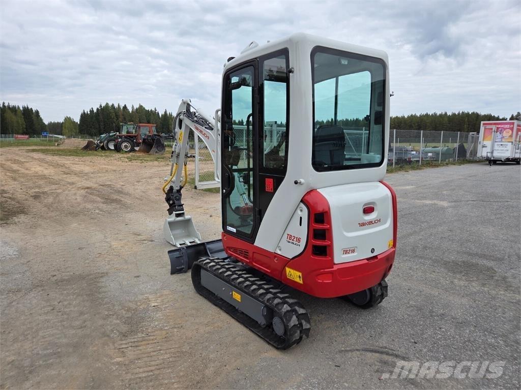 Takeuchi TB216 Мини-экскаваторы