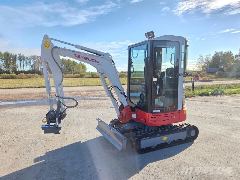 Takeuchi TB23R Мини-экскаваторы