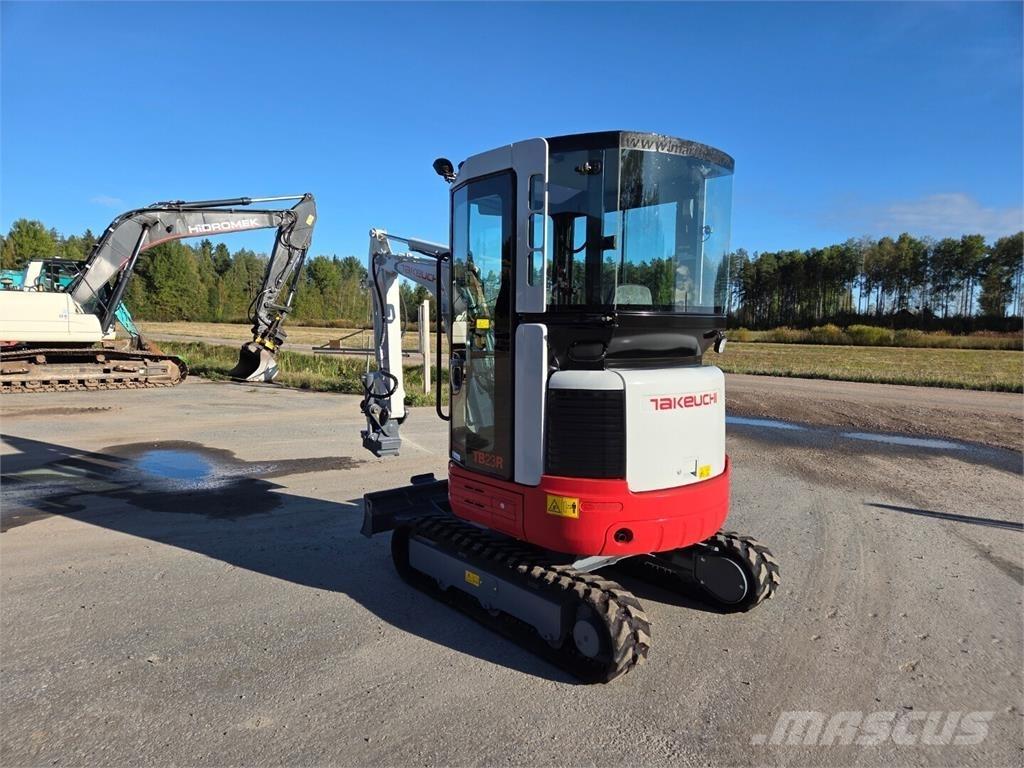 Takeuchi TB23R Мини-экскаваторы