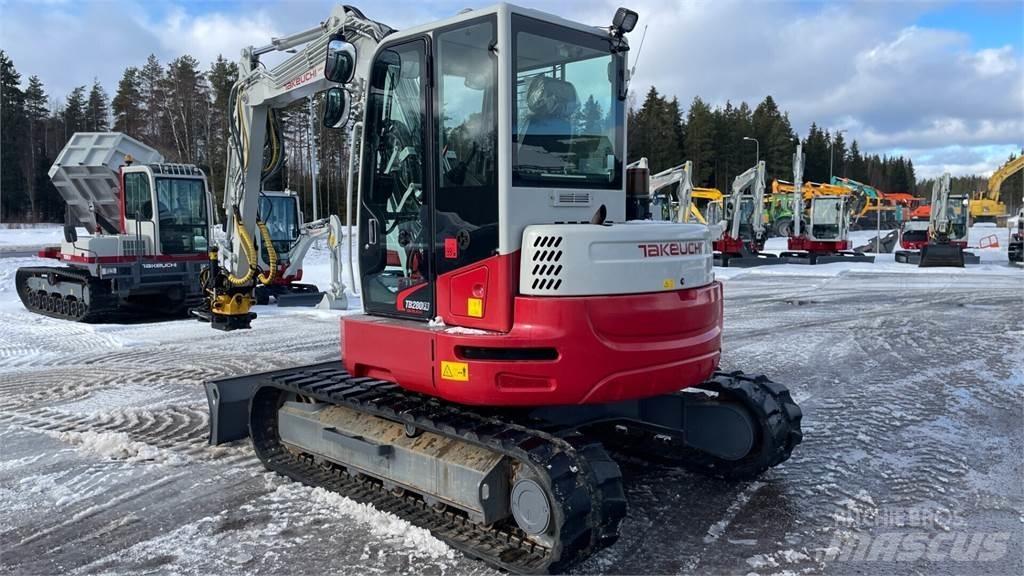 Takeuchi TB280FR Малые экскаваторы 7т-12т