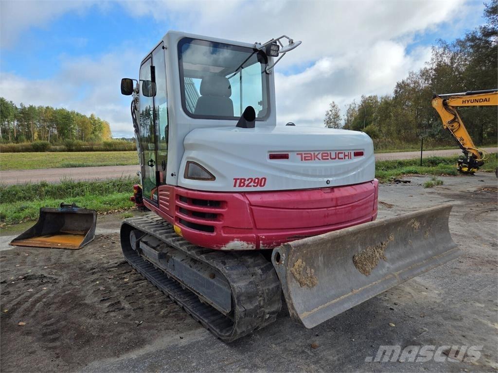 Takeuchi TB290 Малые экскаваторы 7т-12т