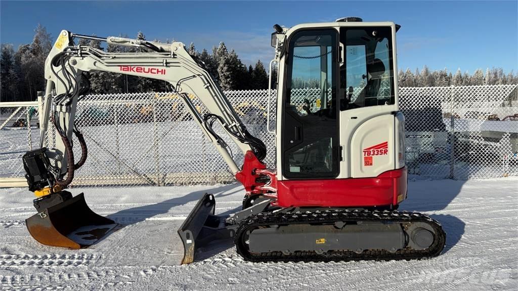Takeuchi TB335R Мини-экскаваторы