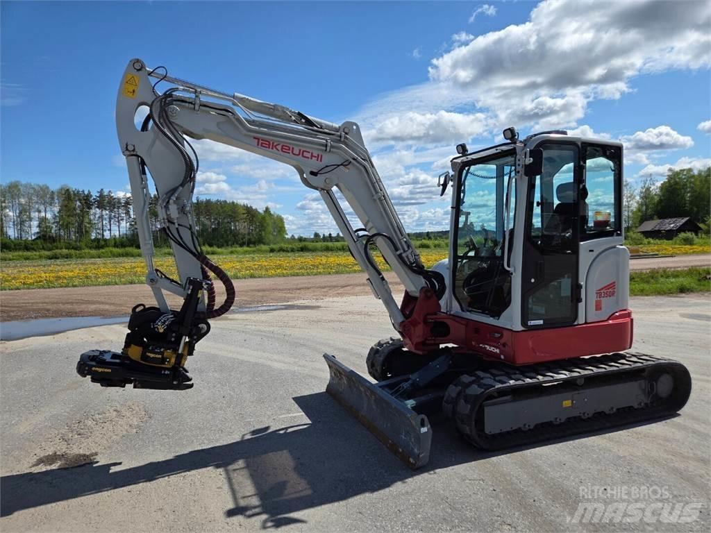 Takeuchi TB350R Мини-экскаваторы
