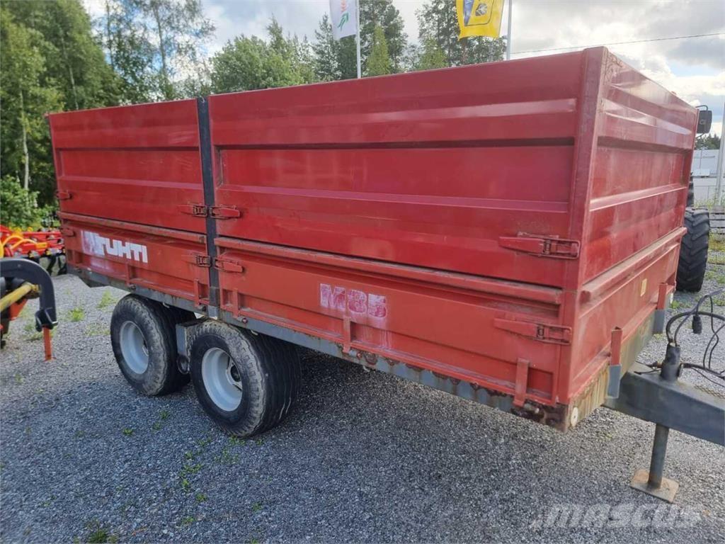 Tuhti M85 Тракторные самосвальные прицепы