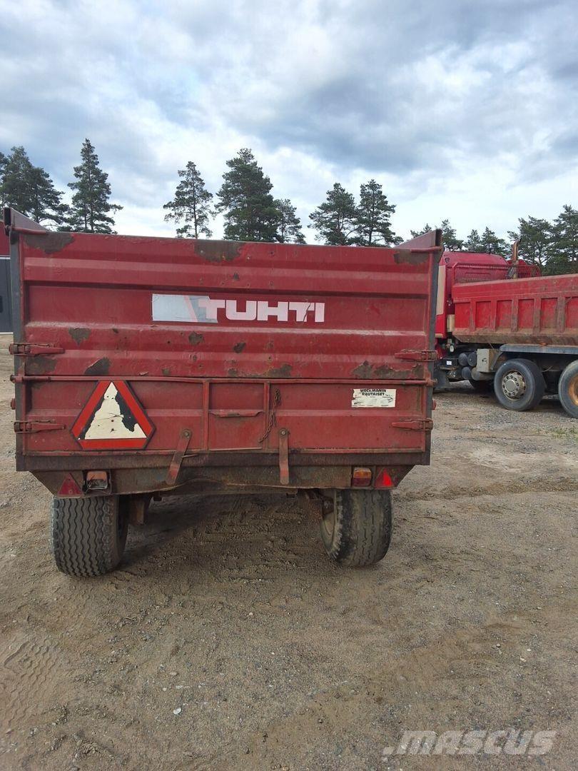 Tuhti M85 Тракторные самосвальные прицепы