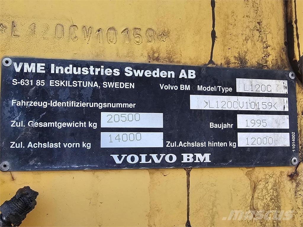 Volvo BM L120C Фронтальные погрузчики