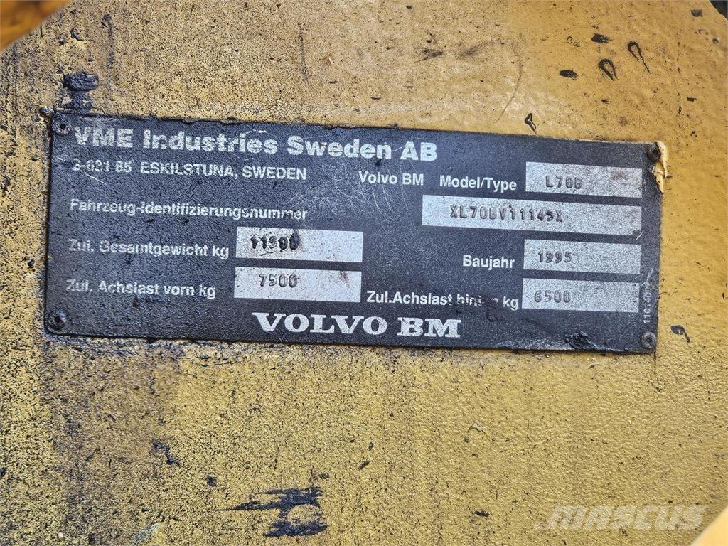 Volvo BM L70B Фронтальные погрузчики