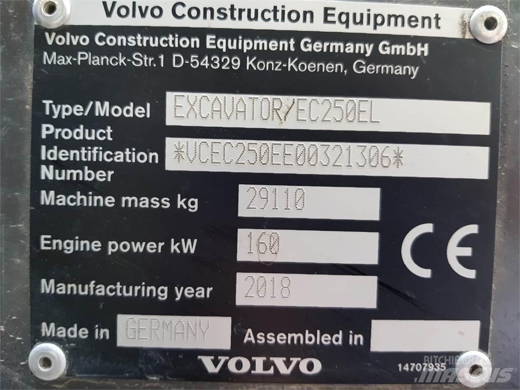 Volvo EC250EL Гусеничные экскаваторы