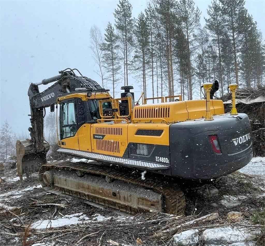 Volvo EC480DL Гусеничные экскаваторы