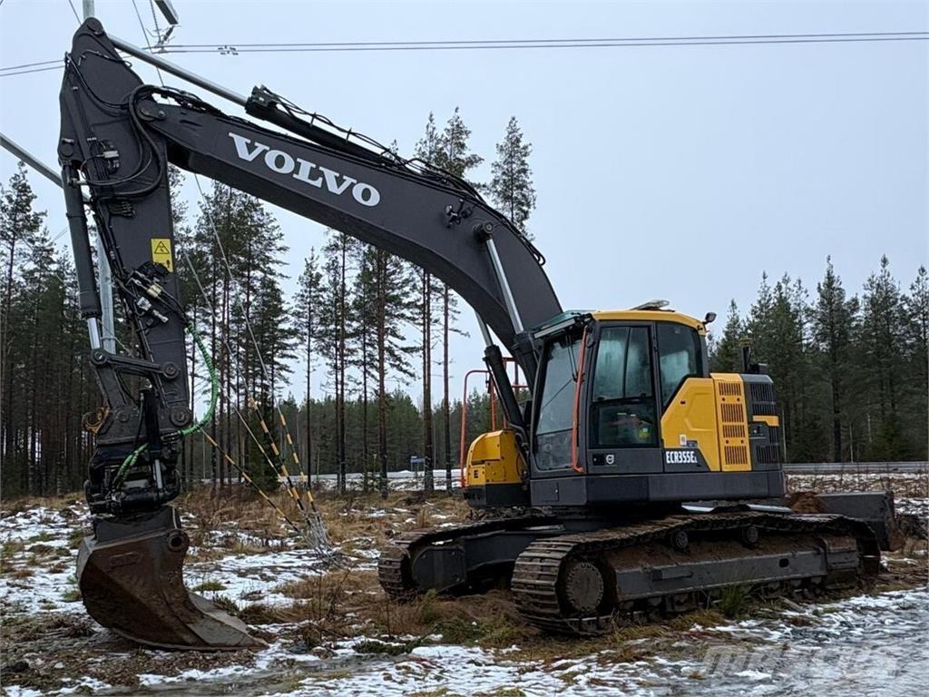 Volvo ECR 355 EL Гусеничные экскаваторы