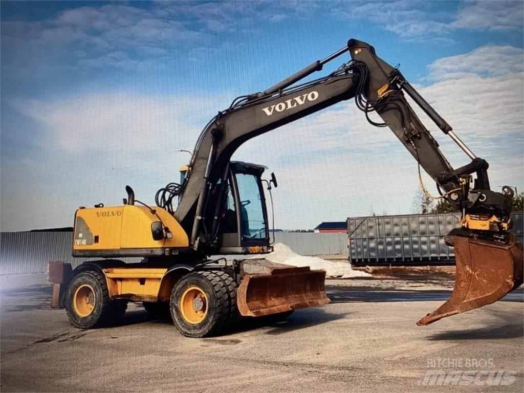 Volvo EW Колёсные экскаваторы