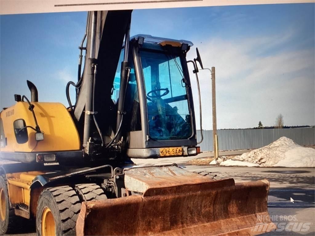 Volvo EW Колёсные экскаваторы