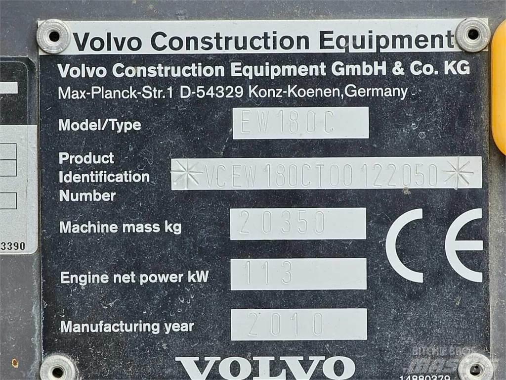 Volvo EW 180 C Колёсные экскаваторы