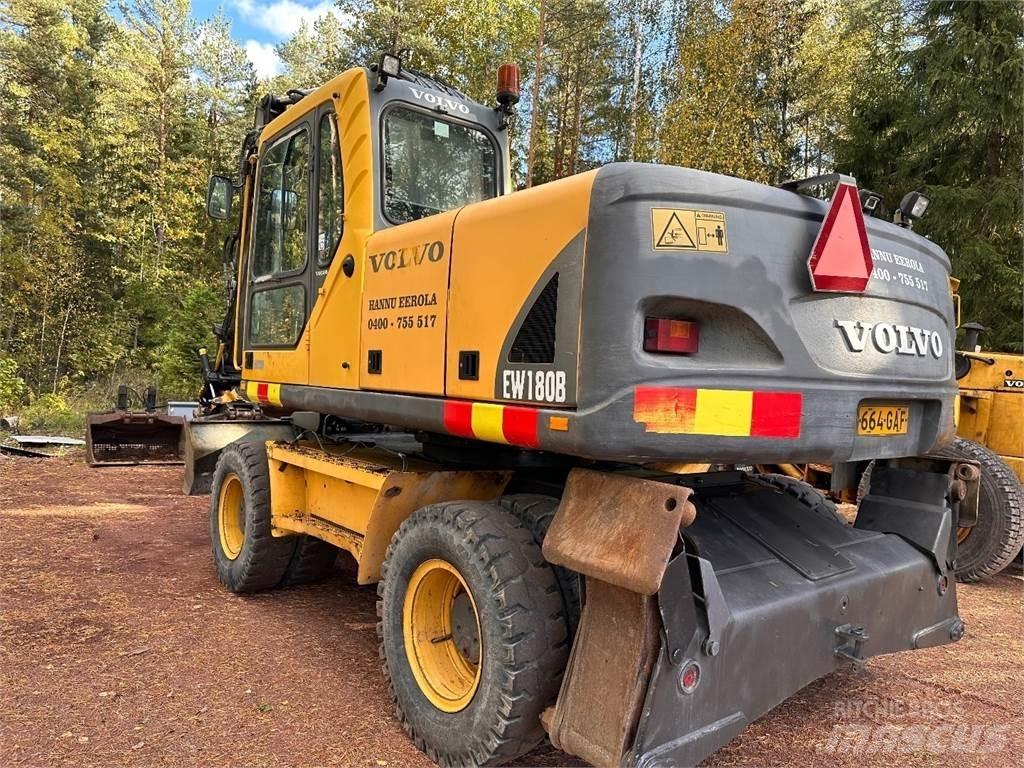 Volvo EW180B Колёсные экскаваторы