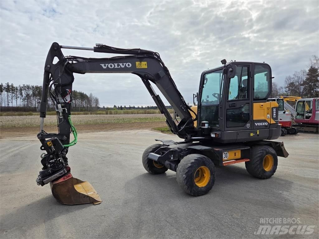 Volvo EW60E Колёсные экскаваторы