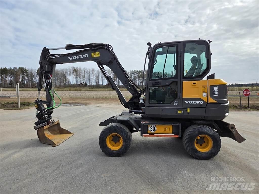 Volvo EW60E Колёсные экскаваторы
