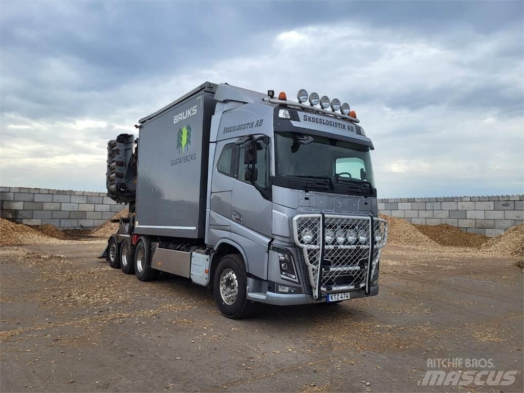 Volvo FH16 Грузовики-Щеповозы