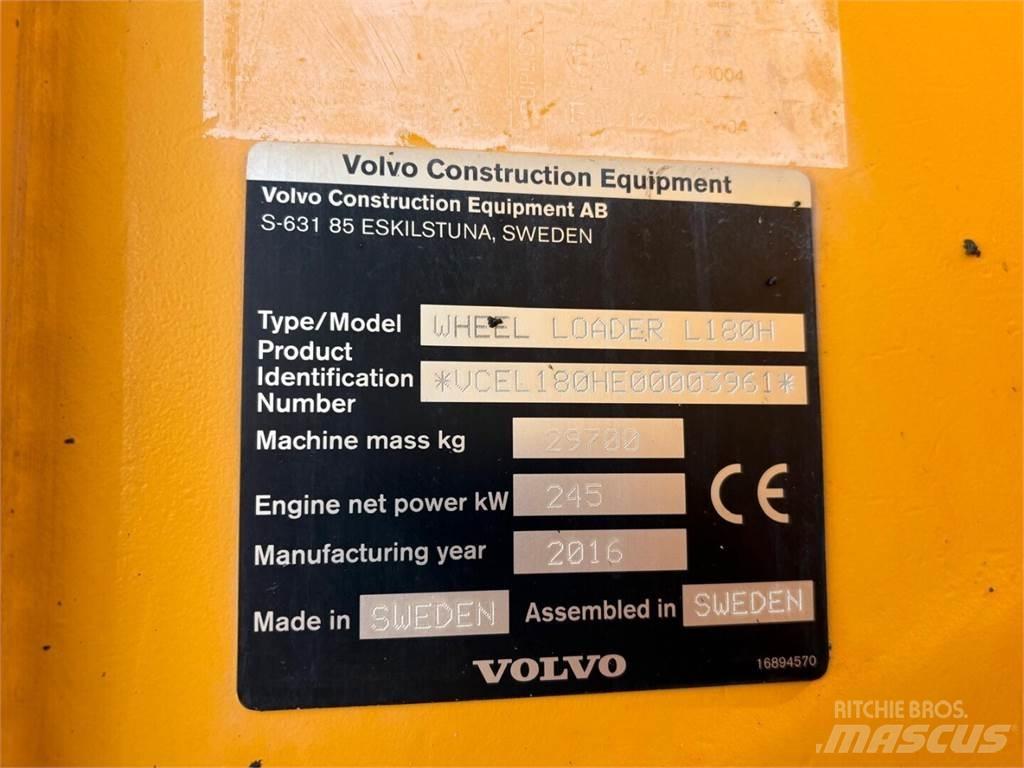 Volvo L 180 H Фронтальные погрузчики