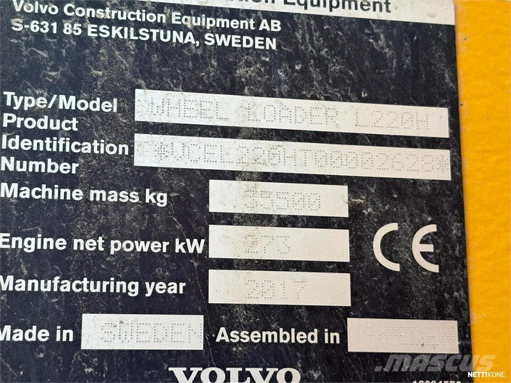 Volvo L 220 H Фронтальные погрузчики