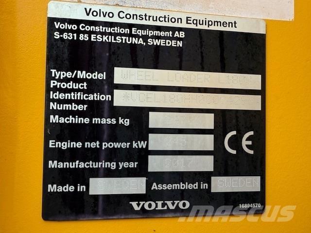 Volvo L180H Фронтальные погрузчики