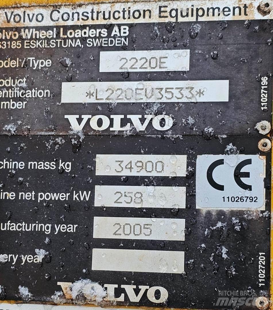 Volvo L220E Фронтальные погрузчики