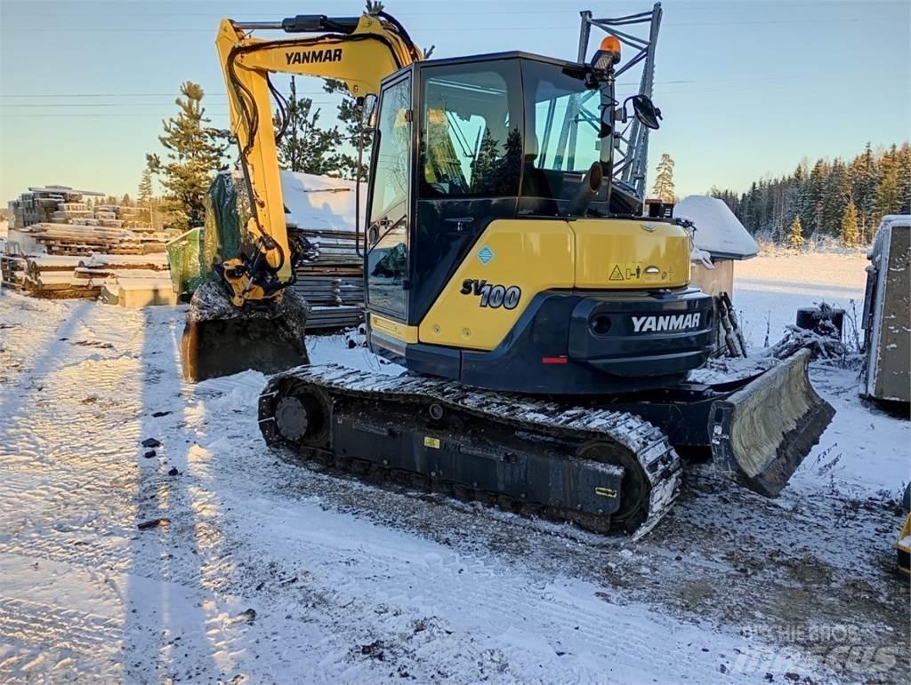 Yanmar SV100 Гусеничные экскаваторы