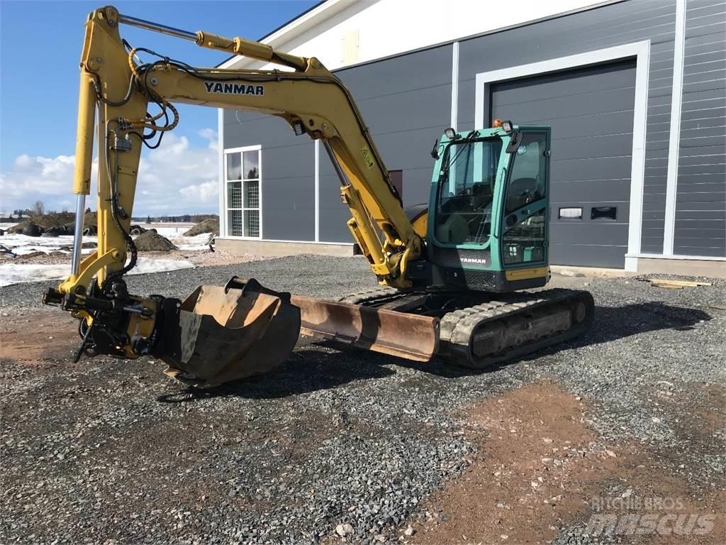 Yanmar Vio 80 Малые экскаваторы 7т-12т