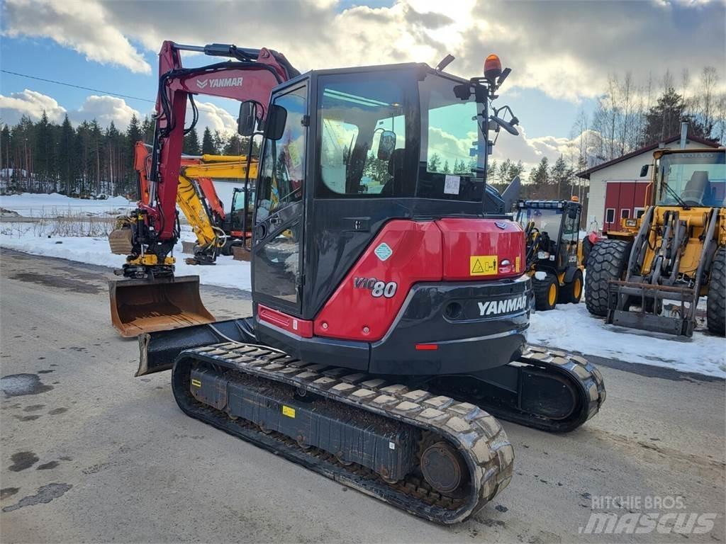 Yanmar Vio 80 Малые экскаваторы 7т-12т