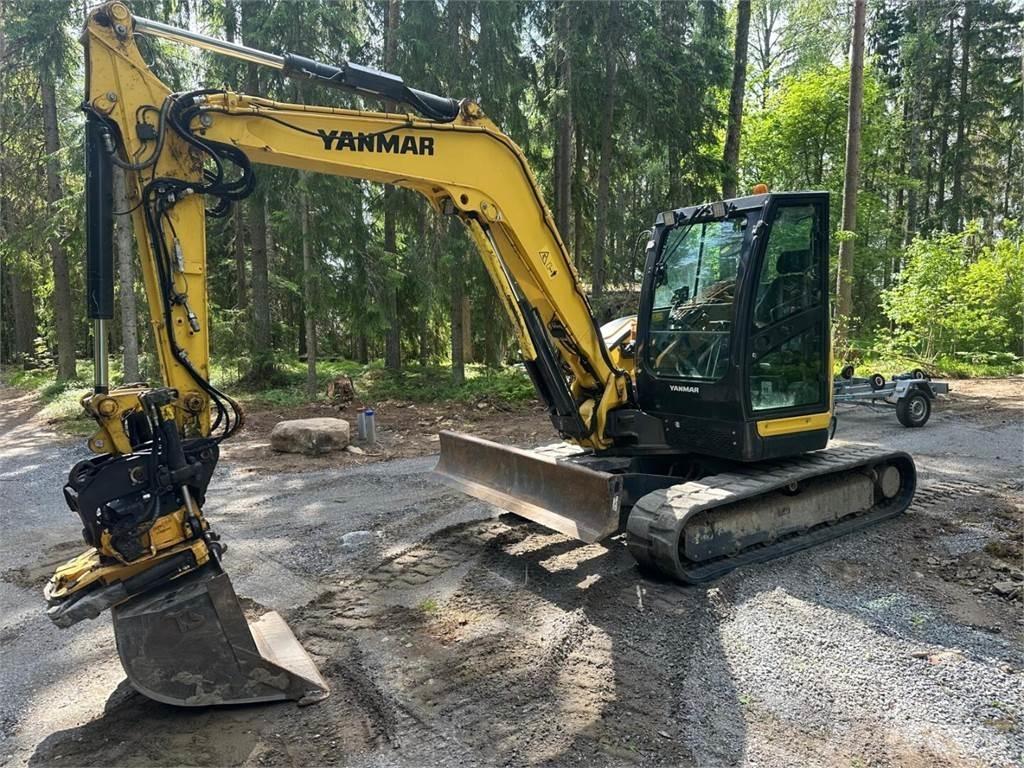 Yanmar Vio 80-1A Малые экскаваторы 7т-12т