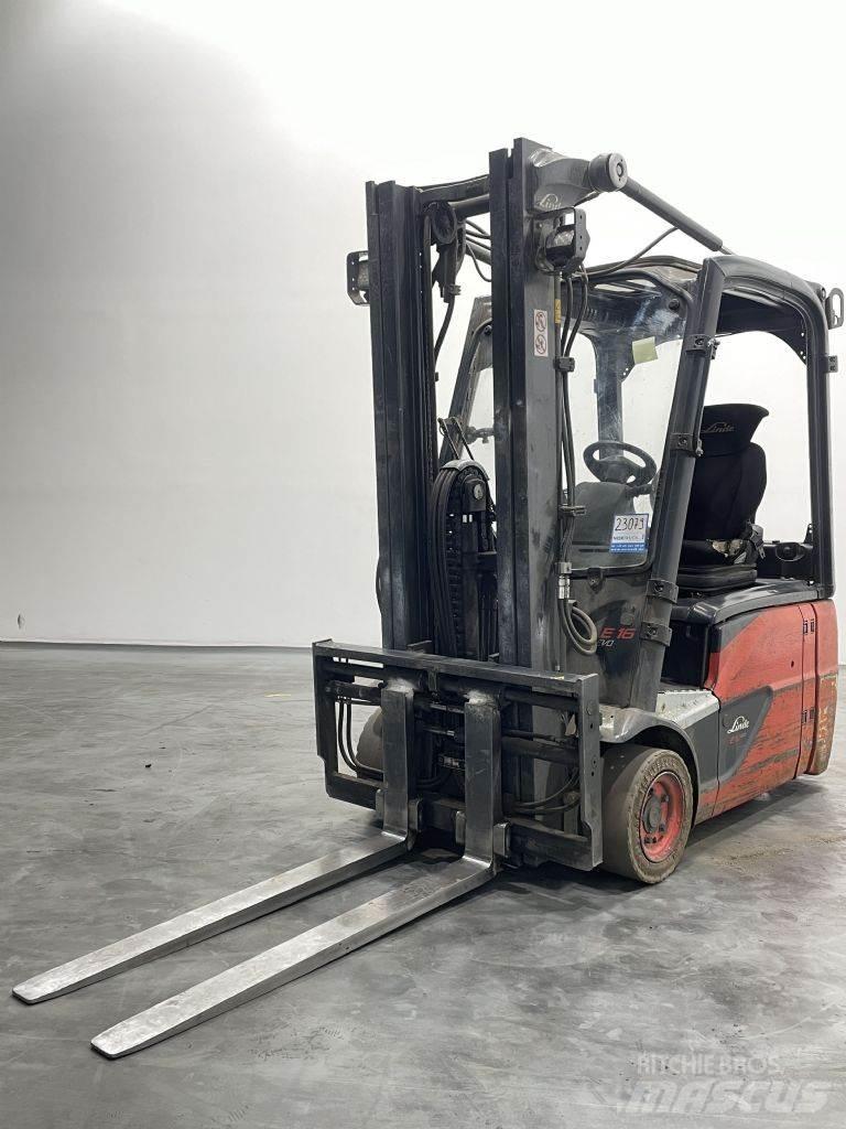 Linde E16-02-386 Электропогрузчики