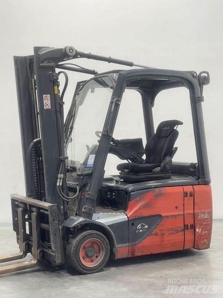 Linde E16-02-386 Электропогрузчики